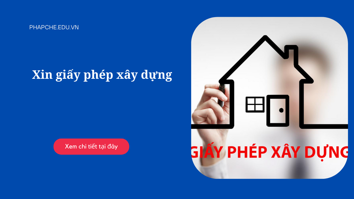 Xin giấy phép xây dựng