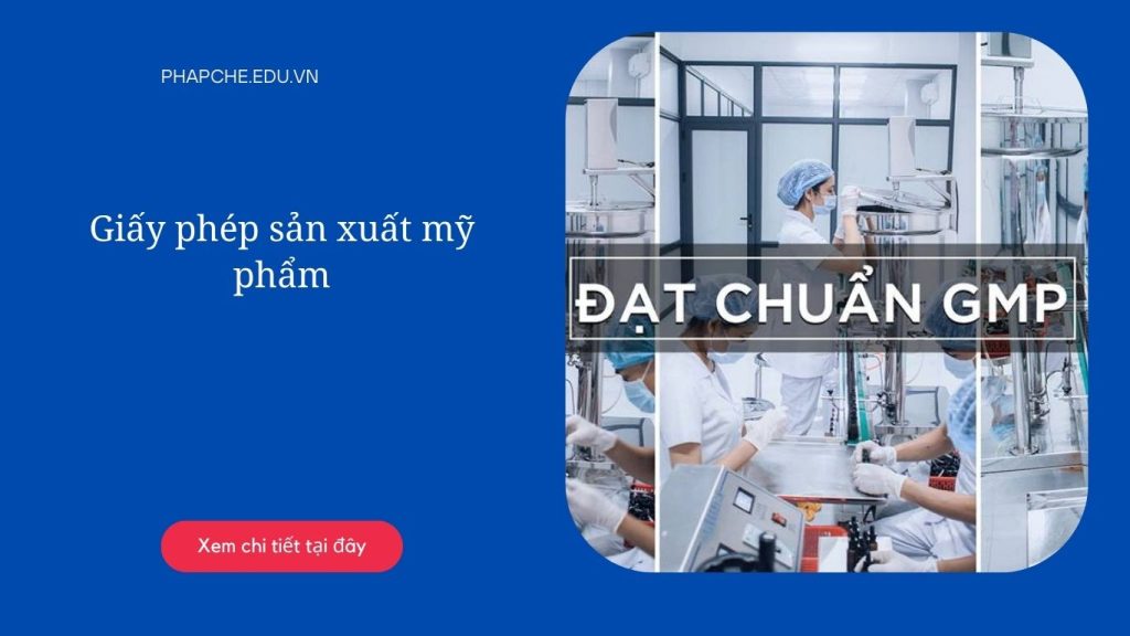 Giấy phép sản xuất mỹ phẩm