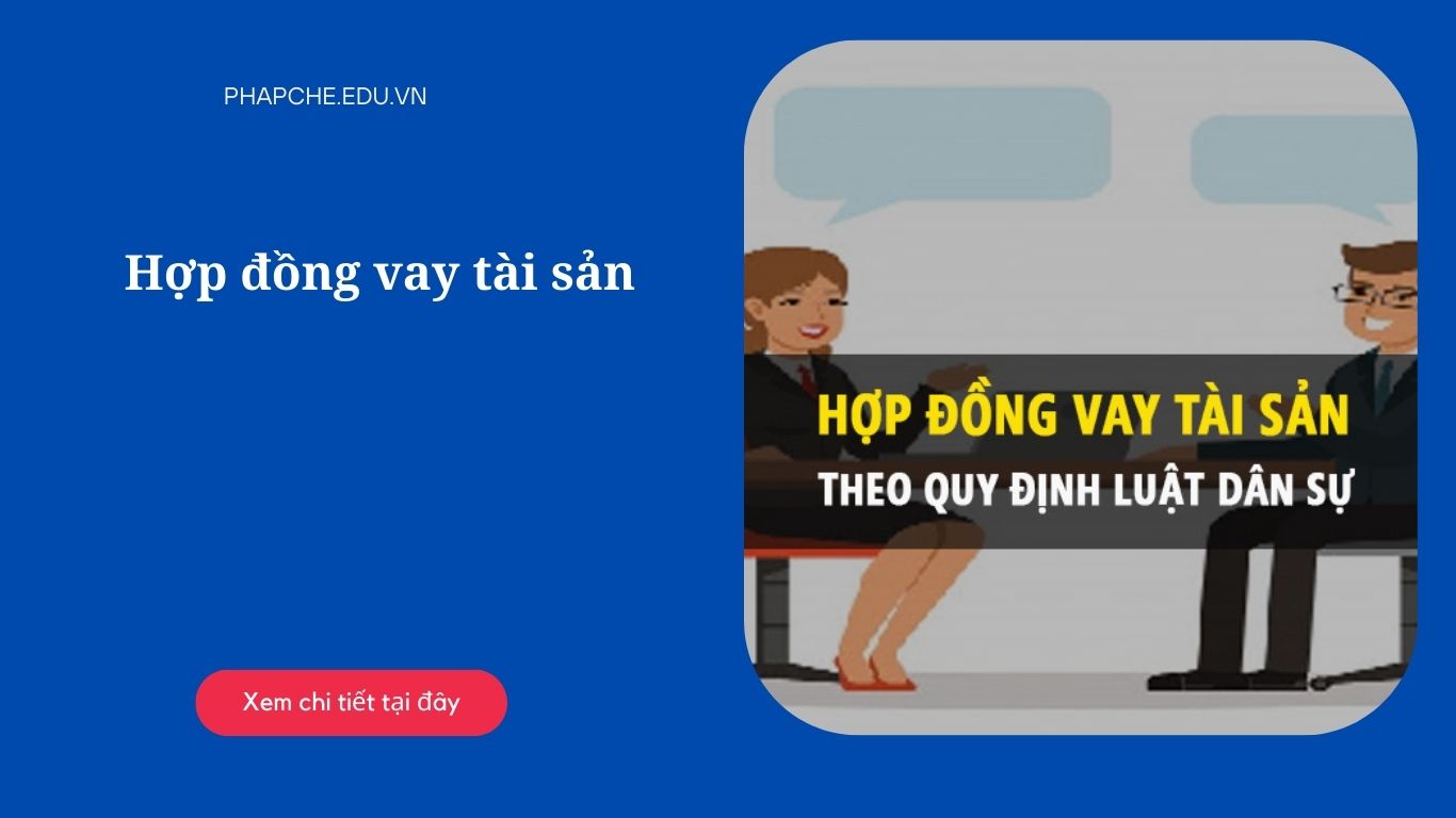 Hợp đồng vay tài sản