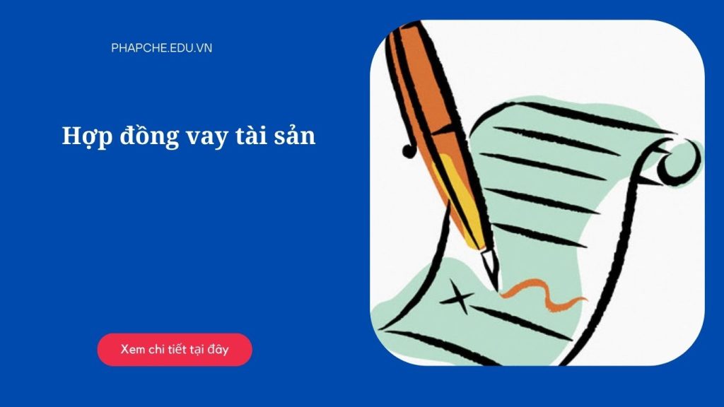 Hợp đồng vay tài sản