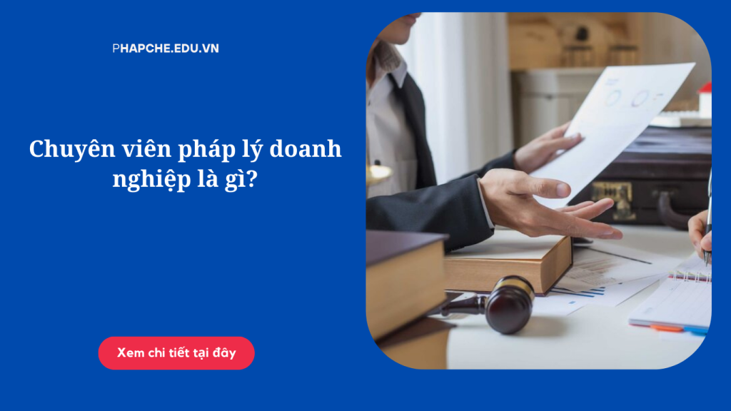 Chuyên viên pháp lý doanh nghiệp là gì?