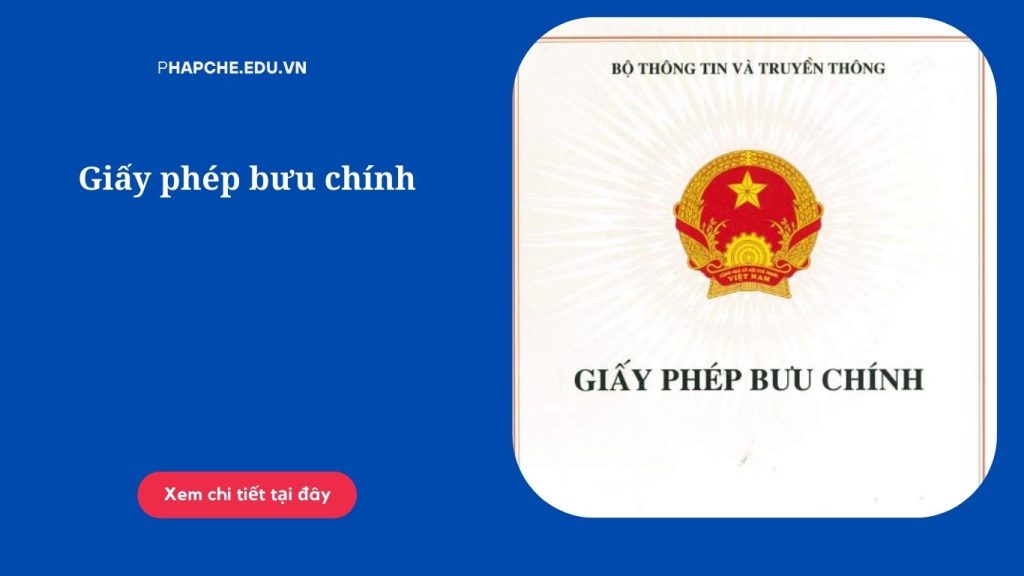 Giấy phép bưu chính