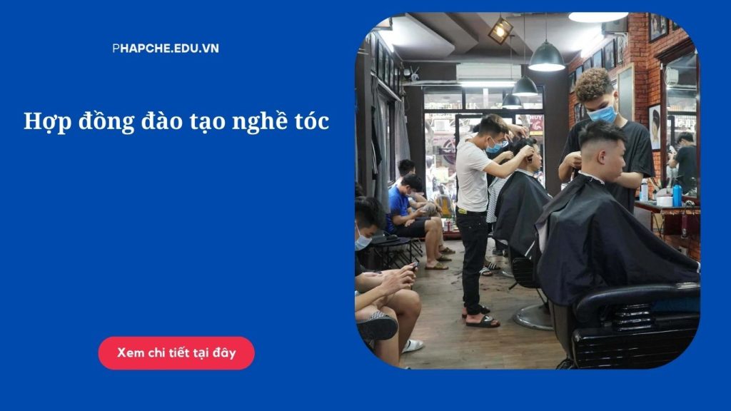 Hợp đồng đào tạo nghề tóc