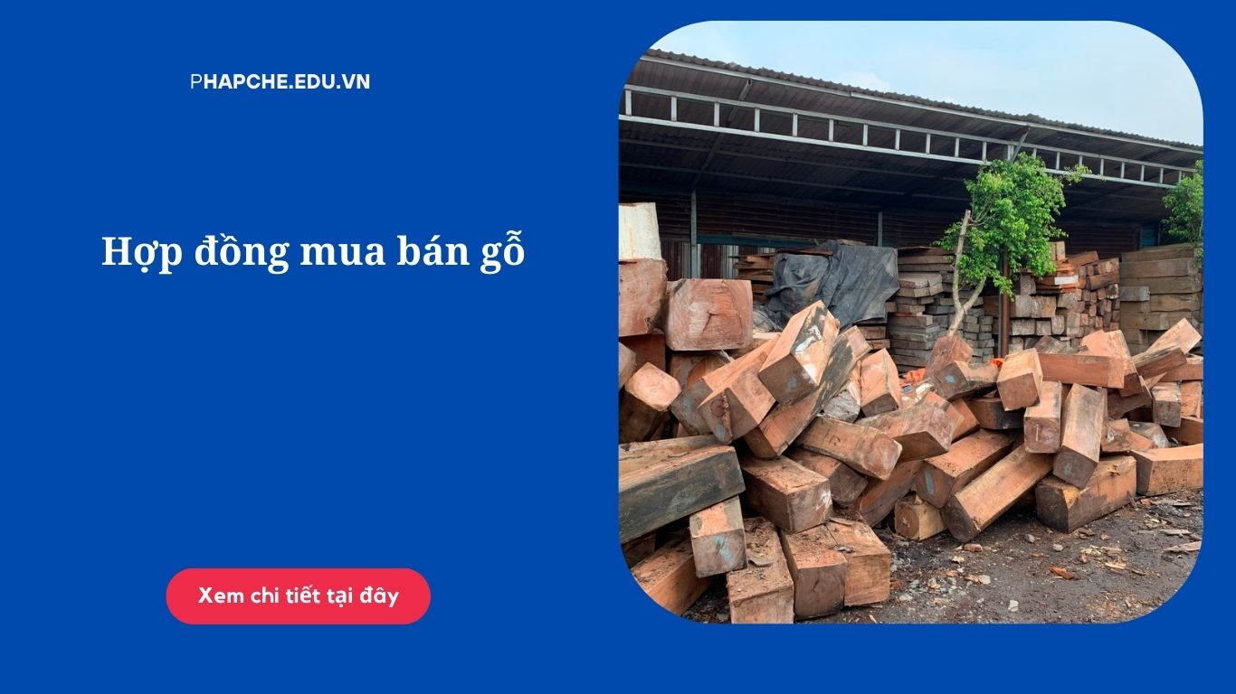 Hợp đồng mua bán gỗ