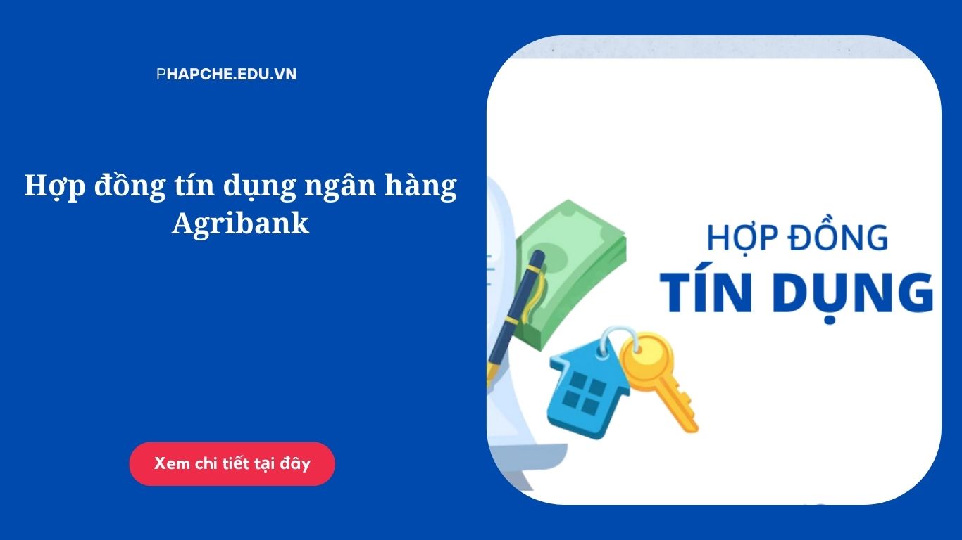 Hợp đồng tín dụng ngân hàng agribank