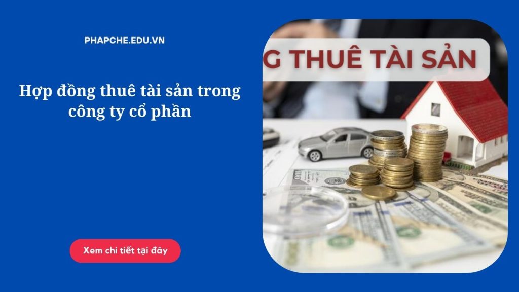 Hợp đồng thuê tài sản trong công ty cổ phần