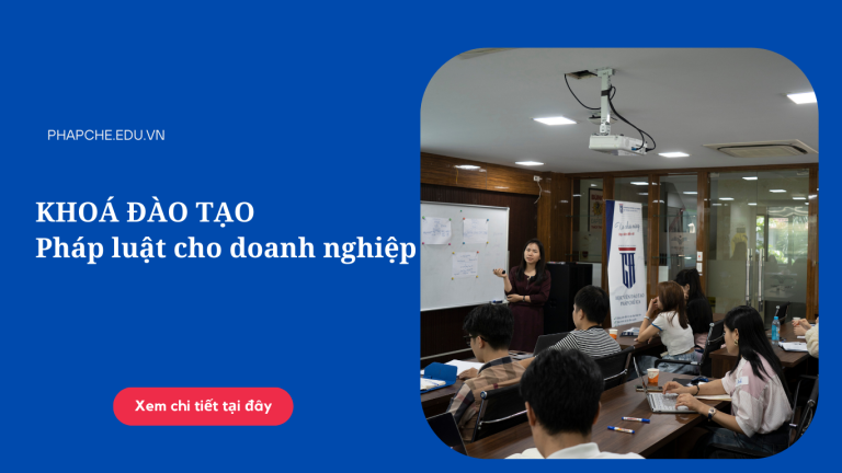 Khoá đào tạo pháp luật doanh nghiệp