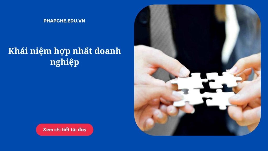 Khái niệm hợp nhất doanh nghiệp