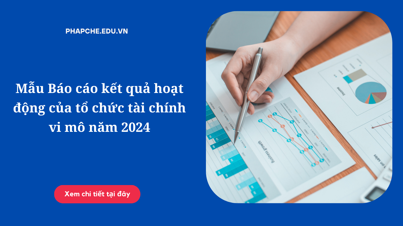 Mẫu Báo cáo kết quả hoạt động của tổ chức tài chính vi mô năm 2024