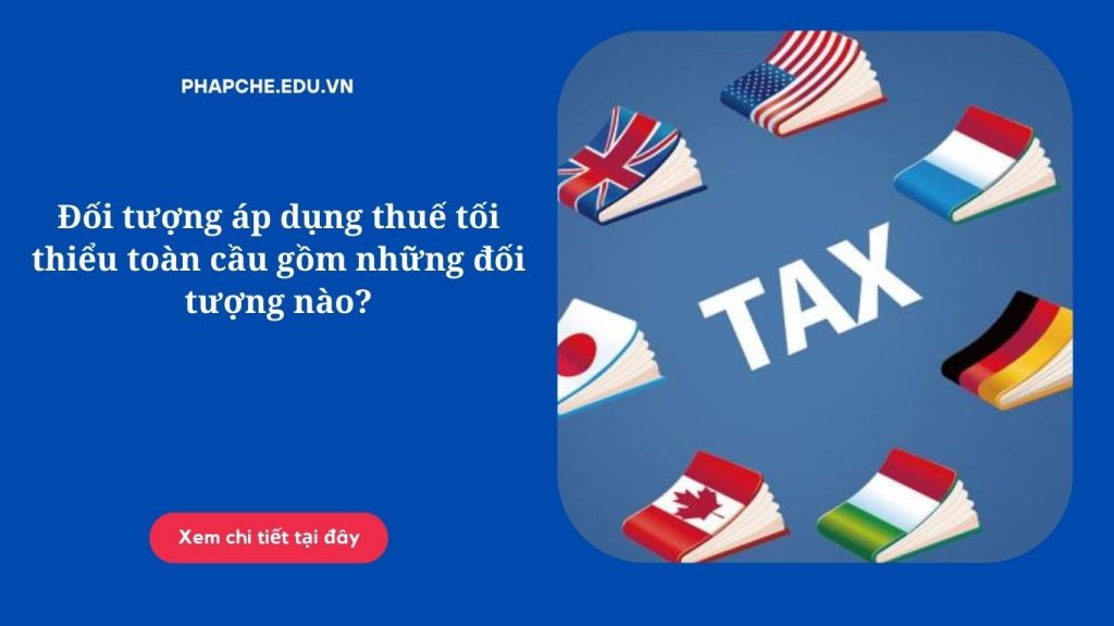 Đối tượng áp dụng thuế tối thiểu toàn cầu gồm những đối tượng nào?