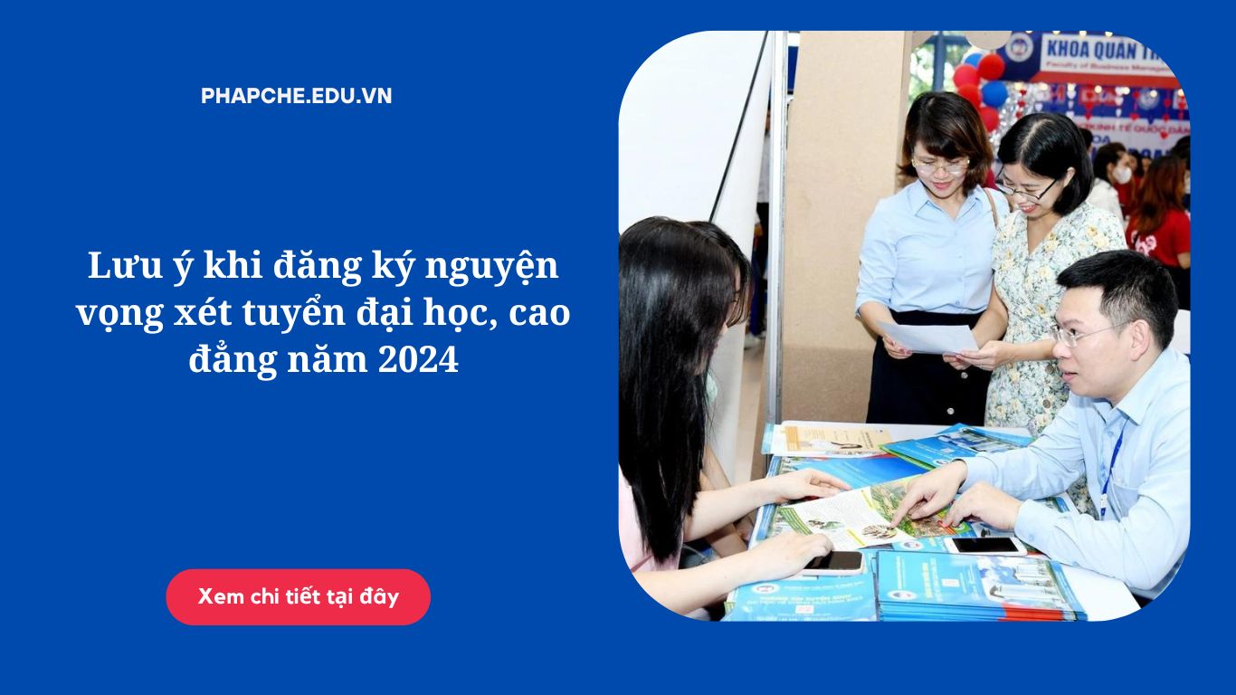 Link đăng ký nguyện vọng xét tuyển đại học 2024