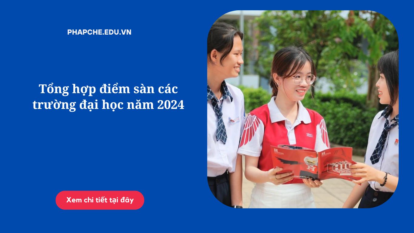 Tổng hợp điểm sàn các trường đại học năm 2024