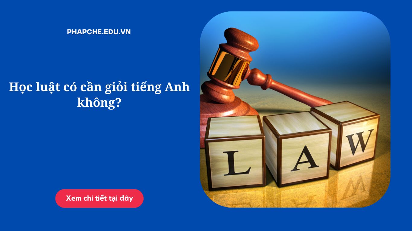 Học luật có cần giỏi tiếng Anh không?