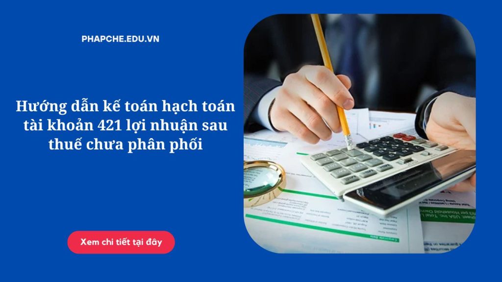Hướng dẫn kế toán hạch toán tài khoản 421 lợi nhuận sau thuế chưa phân phối