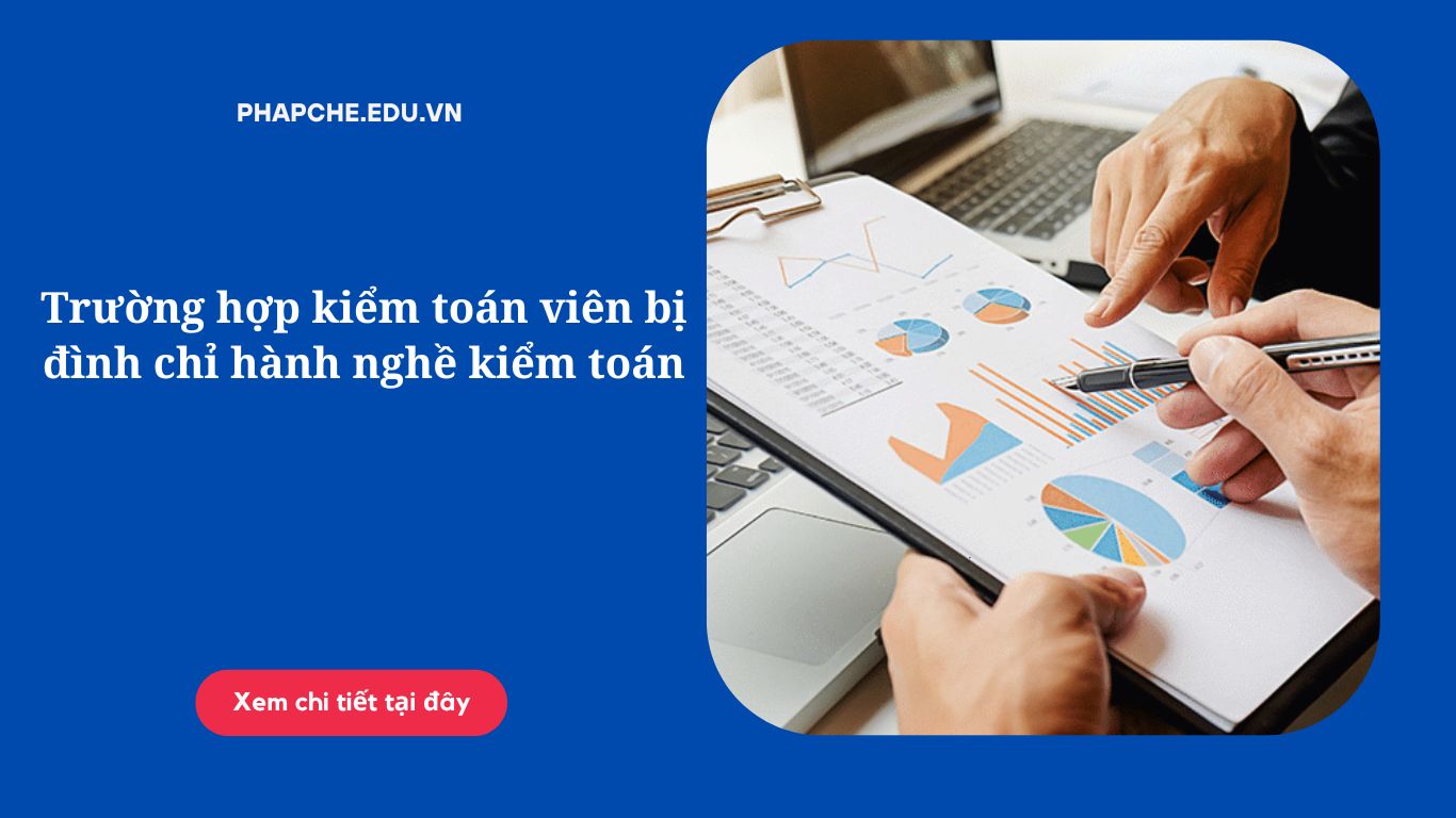 Trường hợp kiểm toán viên bị đình chỉ hành nghề kiểm toán
