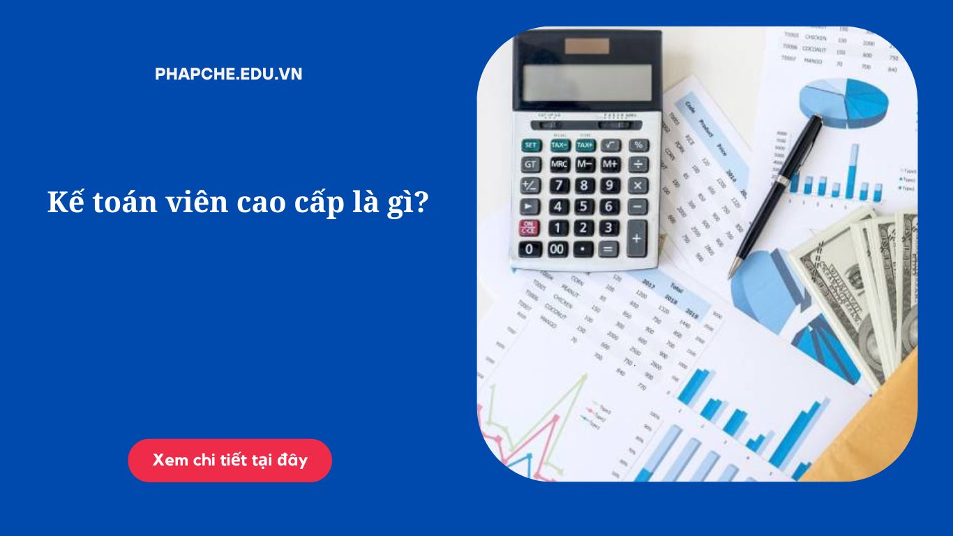 Kế toán viên cao cấp là gì?