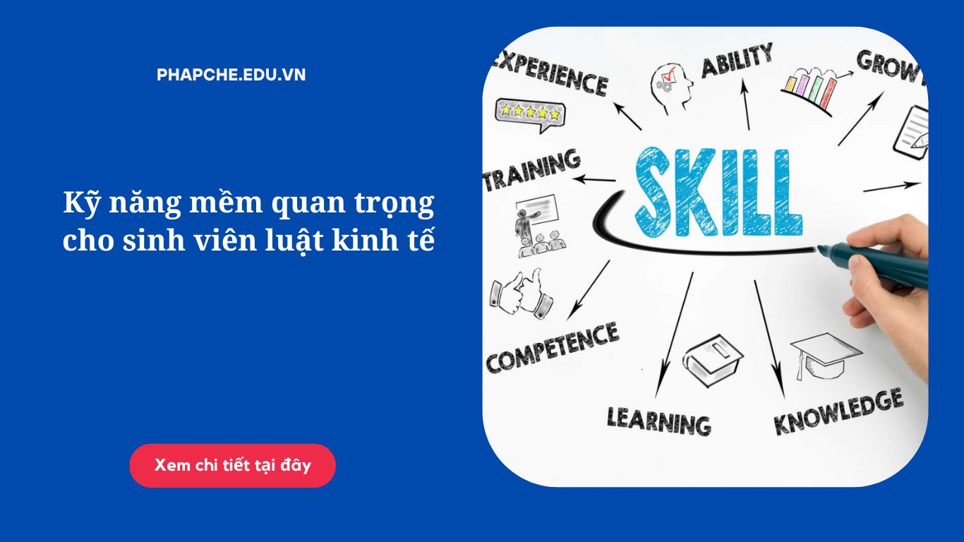 Kỹ năng mềm quan trọng cho sinh viên luật kinh tế
