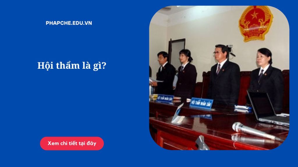 Hội thẩm là gì?