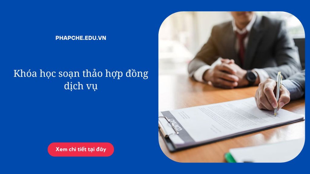 Khóa học soạn thảo hợp đồng dịch vụ