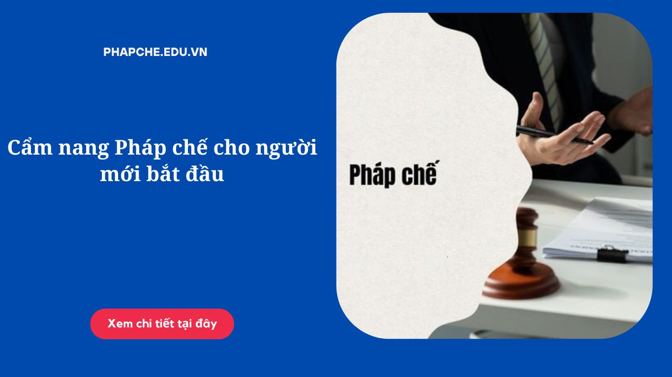 Cẩm nang Pháp chế cho người mới bắt đầu