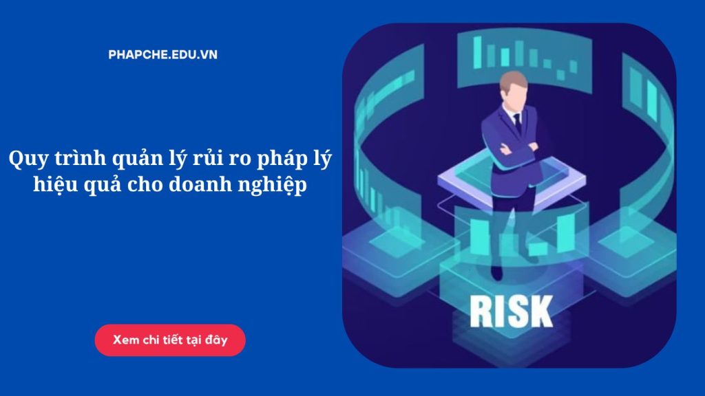 Quy trình quản lý rủi ro pháp lý hiệu quả cho doanh nghiệp